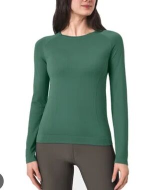 Mondetta long sleeve active top - green
